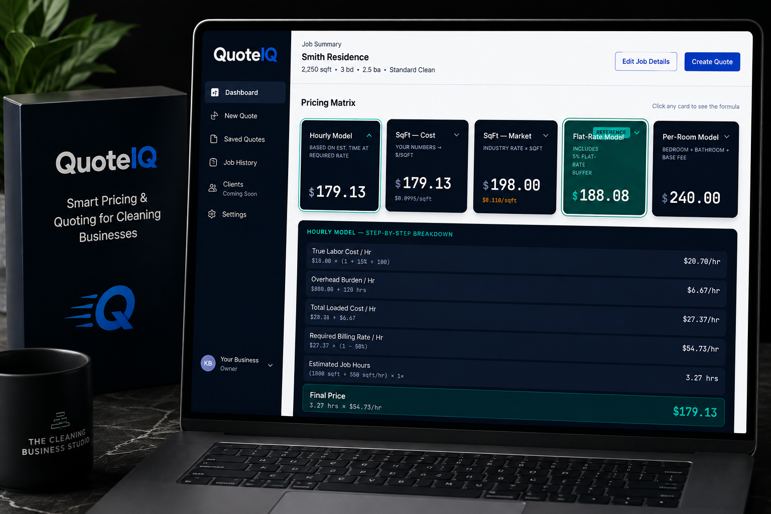 QuoteIQ — Smart Pricing & Quoting for Cleaning Businesses